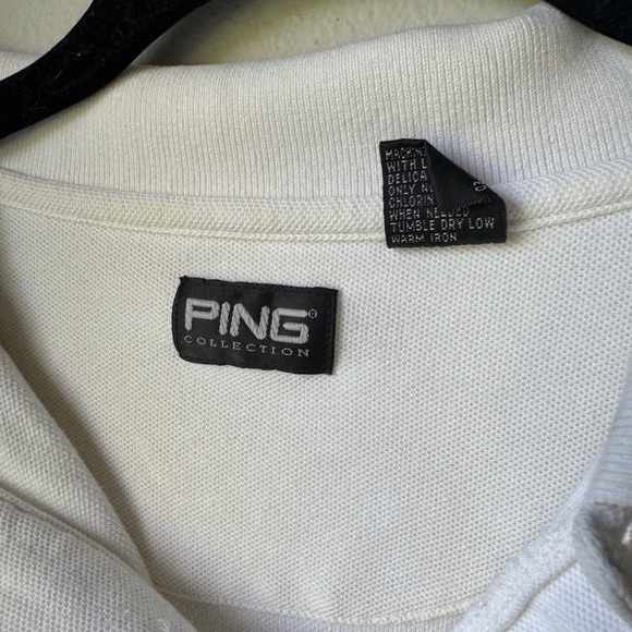 Ping White Polo Shirt for Men - Picture 3 of 4